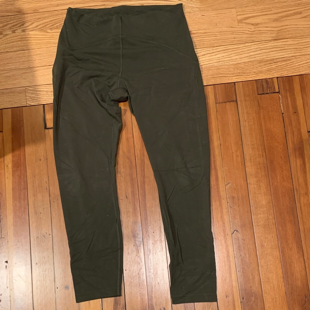 lululemon athletica Olive Green Leggings